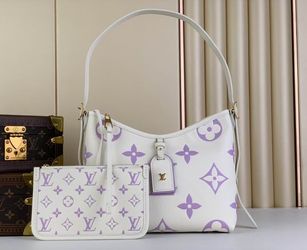 Louis Vuitton Bag And Wallet Purple