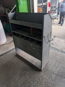 Work van cabinet