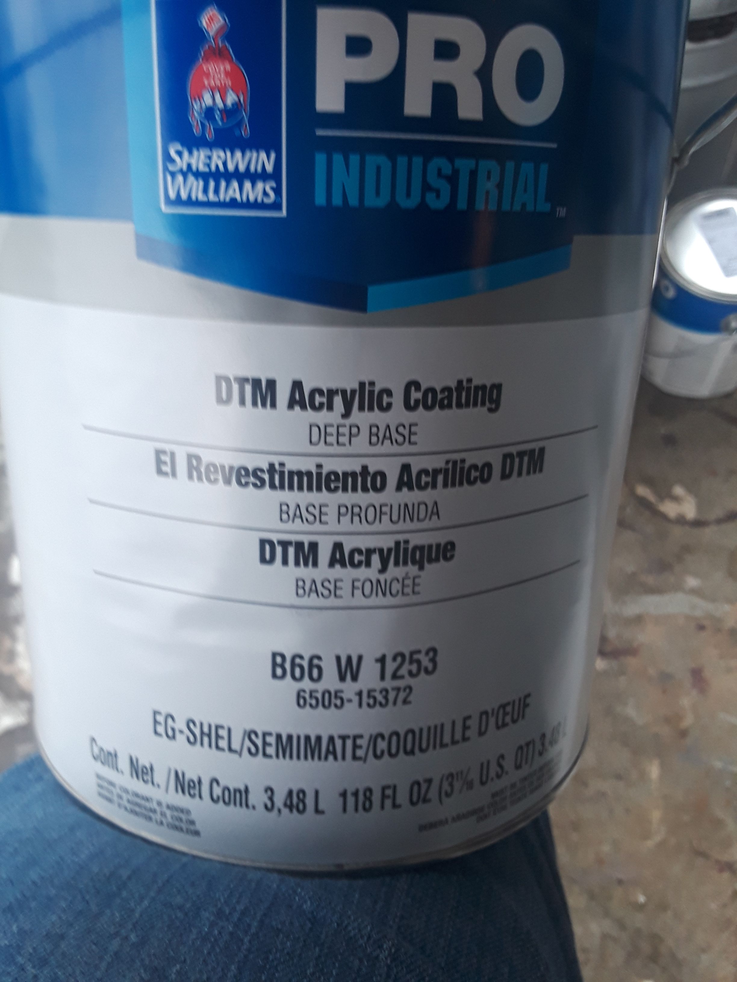 Sherwin williams dtm acrylic hotsell coating