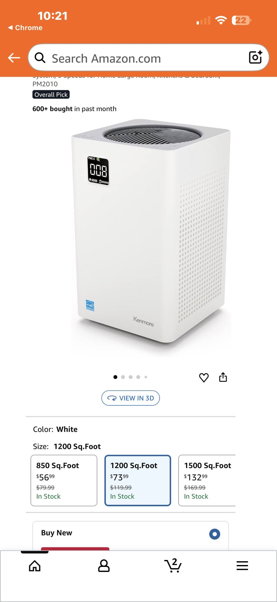 Kenmore PM2010 Air Purifiers