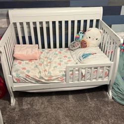 Crib And Changing Table