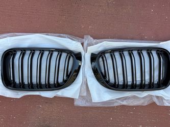 New Gloss Black Front Grille For BMW  328I-2012-2018