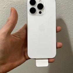 Apple iPhone 16 Pro 128gb Unlock No Sim Restrictions 100% Battery White Color New