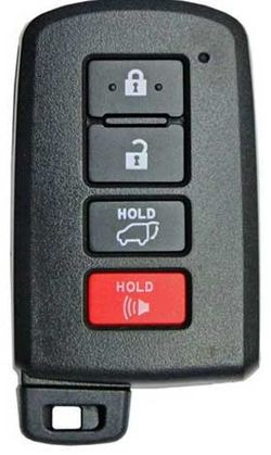 Toyota Smart Key Fob — 2014-2021 Highlander, Sequoia (4-btn)