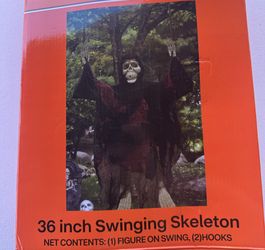 36 Inch Swinging Skeleton 