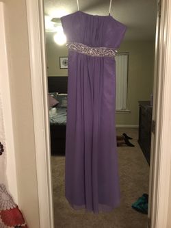 Purple Ball gown