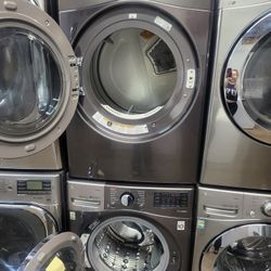 LG SET STEAM WASHER AND ELECTRIC DRYER 