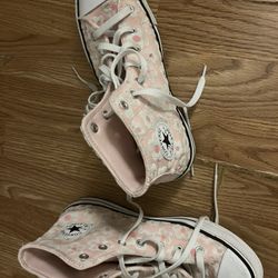 Girls All Star Converse Shoes Size 7y