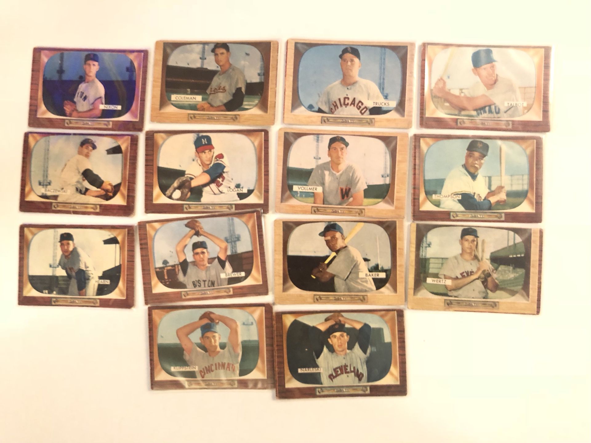 1955 Bowman Baseball Cards