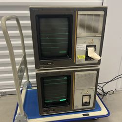 HP 78560A Patient Monitor Medical Green CRT AS IS
