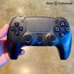 PlayStation 5 Dualsense controller in Midnight Black