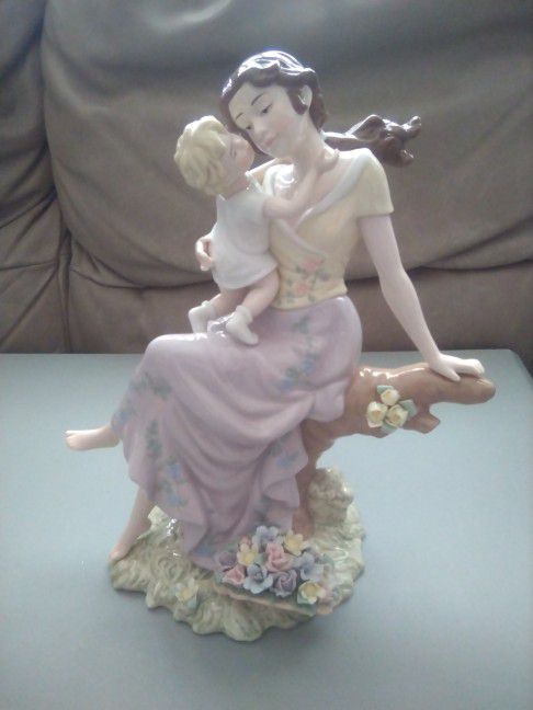 Porcelain Mother with Child