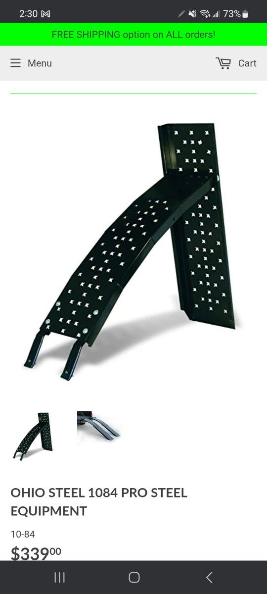 Heavy Duty folding Ramps