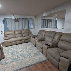 Reclining Sofa Set