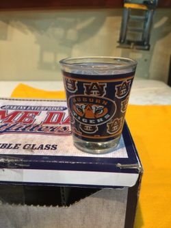 Auburn shot glass
