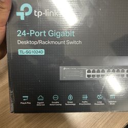 24 Port Gigabit For Computers 