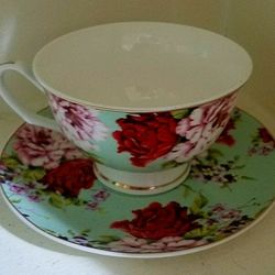 Tea Cups And Saucer 
