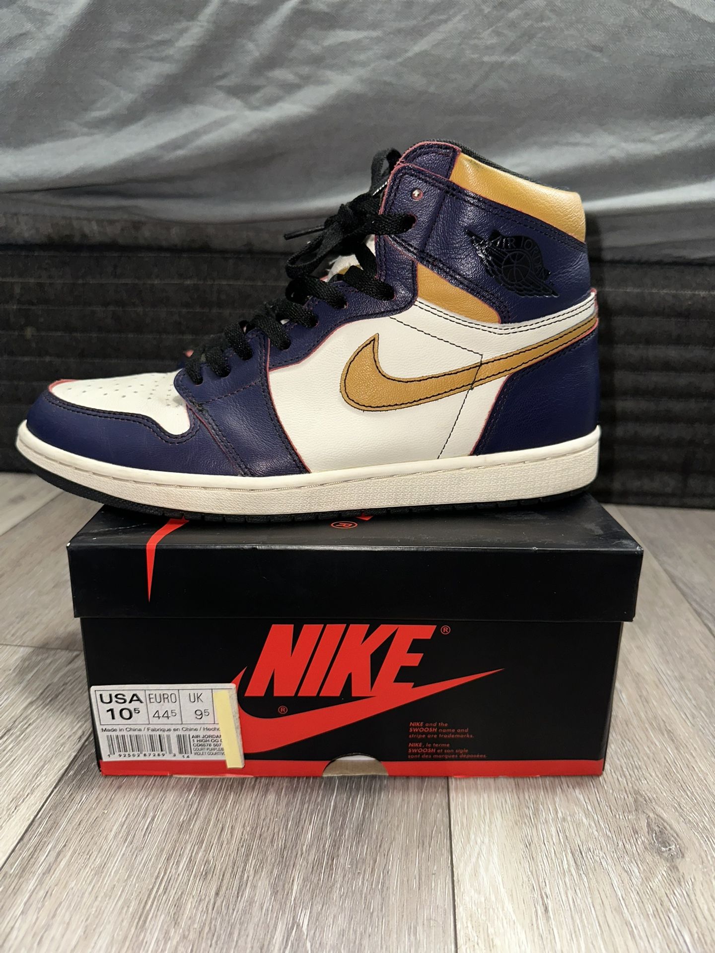 Jordan 1 Retro High OG Defiant SB LA to Chicago