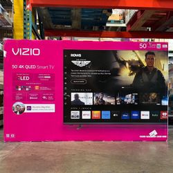 Vizio 50” 4K QLED LED Smart TV Brand New In Box