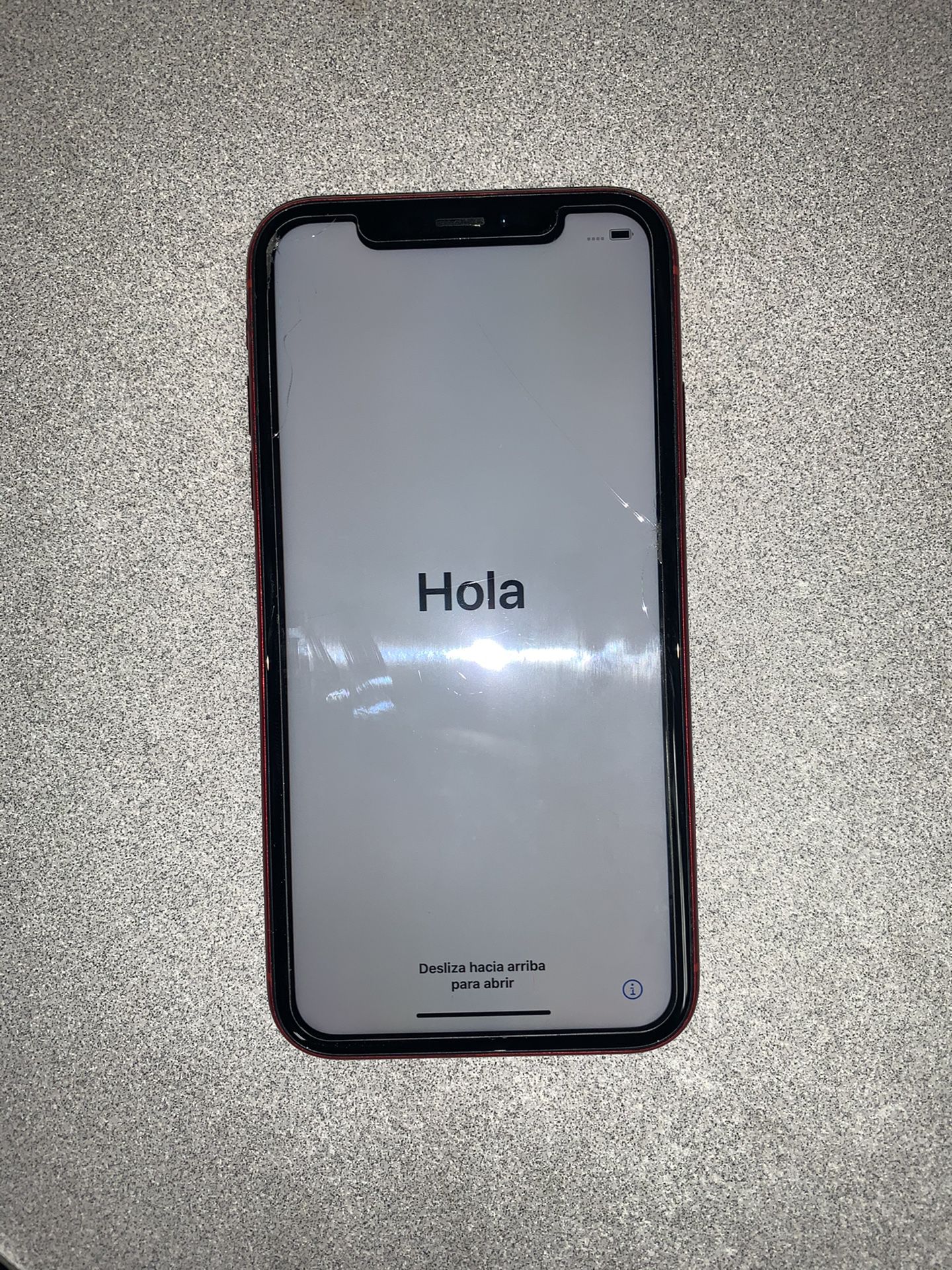 (Parts only) *ICLOUD ON* IPHONE XR UNLOCKED 128GB