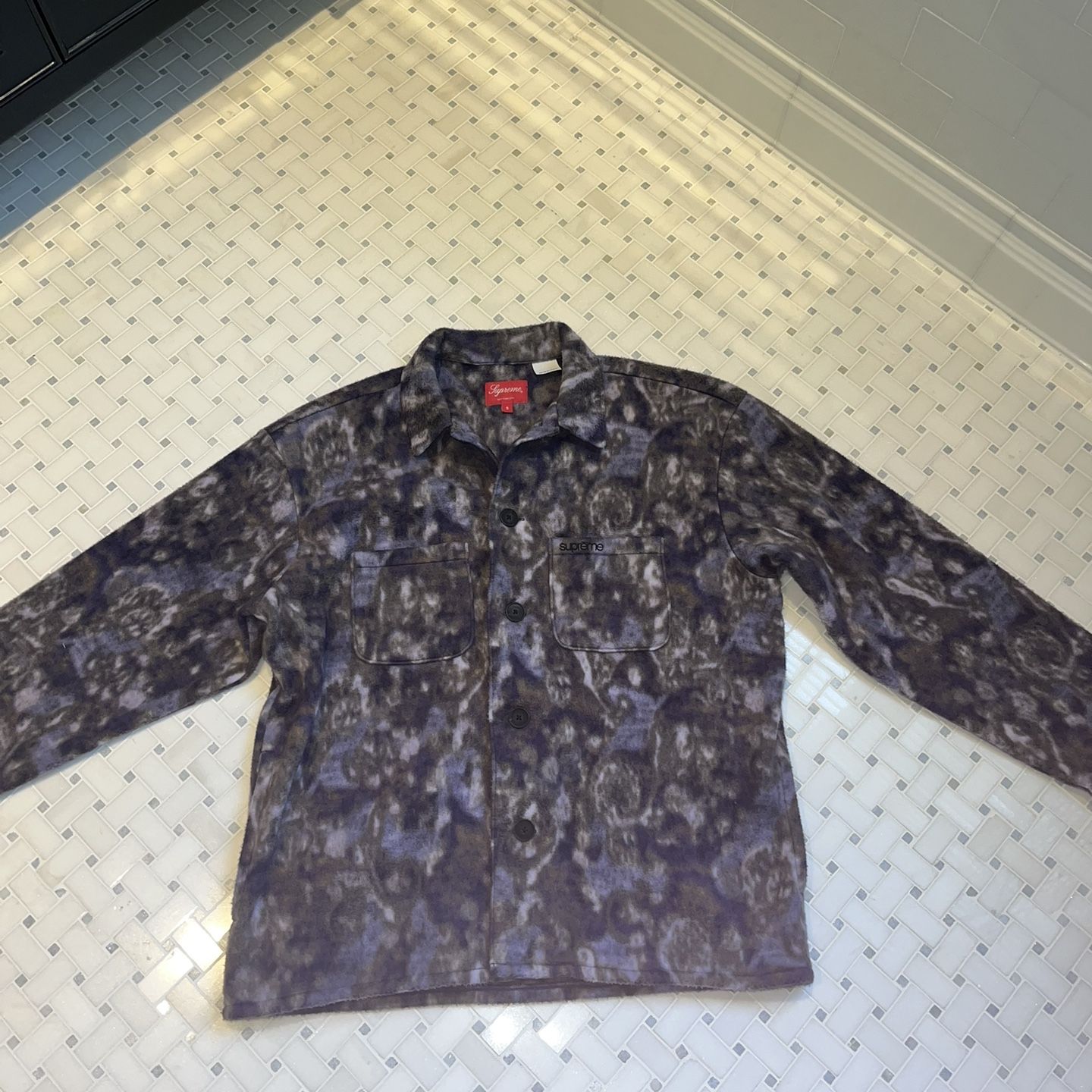 Supreme Paisley Fleece Shirt Supreme 【公式通販】