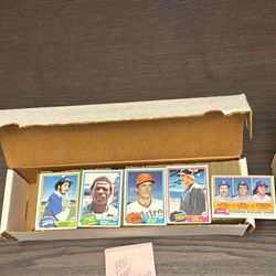 Topps Baseball 1981 And 1983 Complete Sets