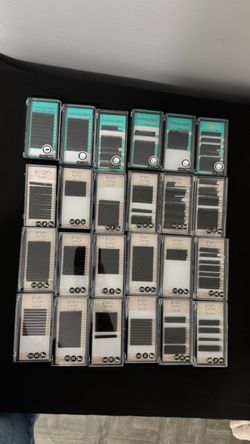 Lash extension tray