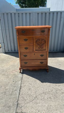 Lexington Hutch 36” x 21” x 52” five drawers in a door