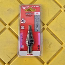 Milwaukee Jam-Free Step Drill Bit #4