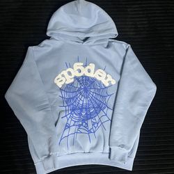 Sp5der Web Hoodie “sky blue”