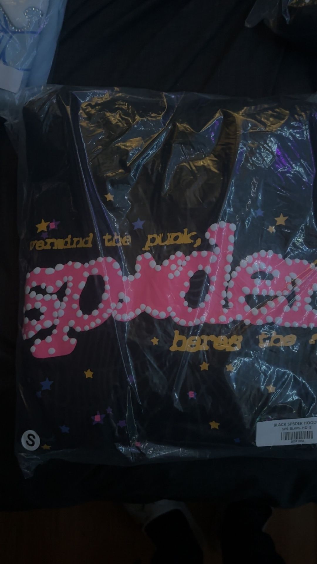Black And Pink Spy5der Hoodie