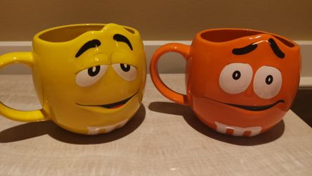 M&M mugs microwave and dishwasher safe