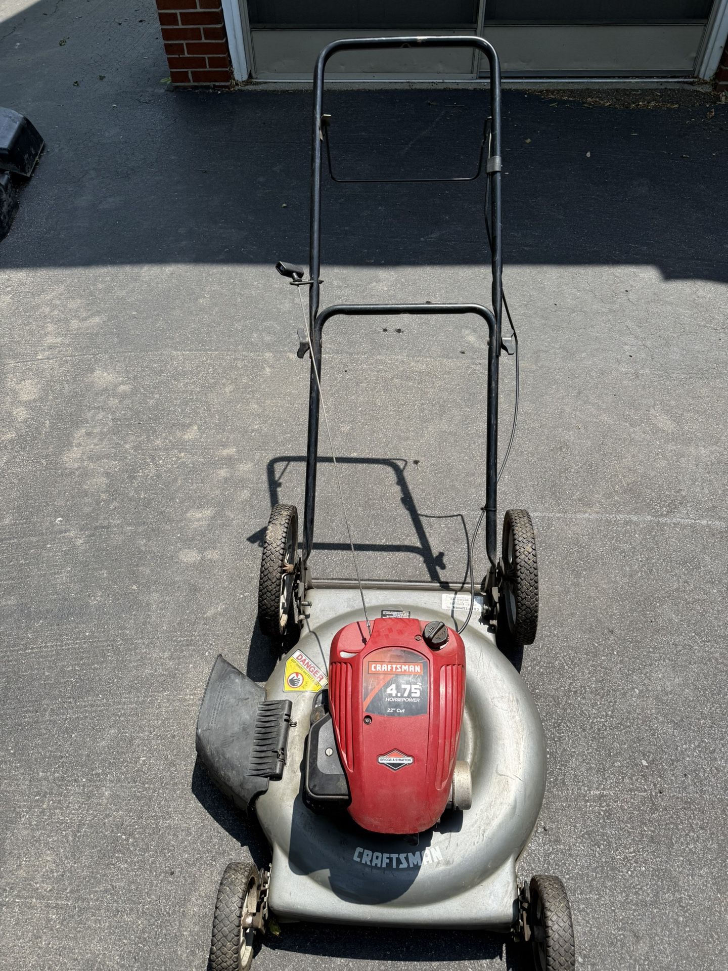 Craftsman 4.75 hp 22"