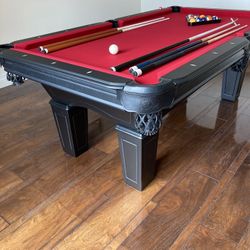 Free Install NEW Pool Table Billiard Tables 8 Or7 Foot