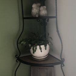Tiered Corner Shelf 