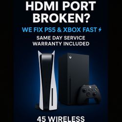 PS5/Xbox HDMI Port Repair