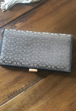 Coach Checkbook Wallet