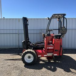 2012 MOFFETT M45 PIGGYBACK FORKLIFT