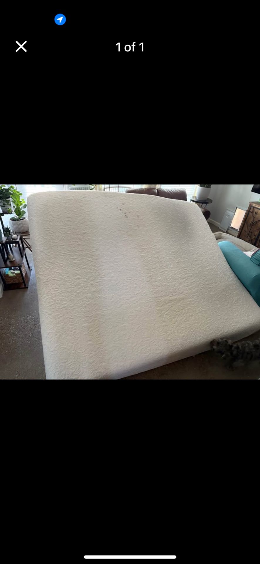 Queen Tempurapedic And Cal King Memory Foam Mattress