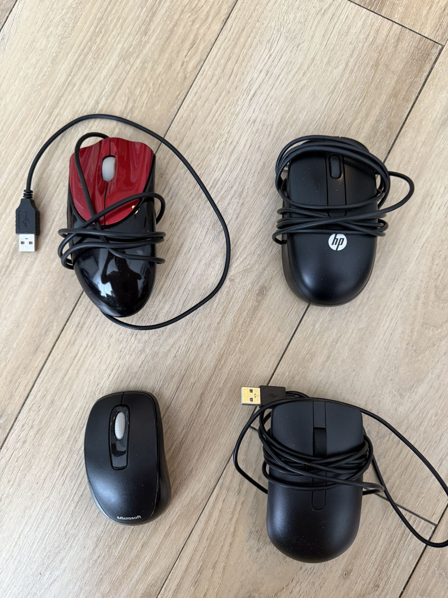HP and Microsoft and Dell Wired & USB Mouses💻