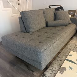 Sofa gray color