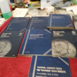 Half  Dollar  Coin Books Coin Holders $2 Each