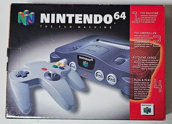 Nintendo 64 Console Complete in Box