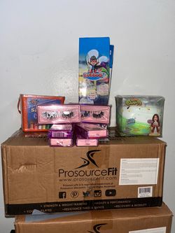 Mixed Lot – Lashes, Kids Toys, Art Supplies