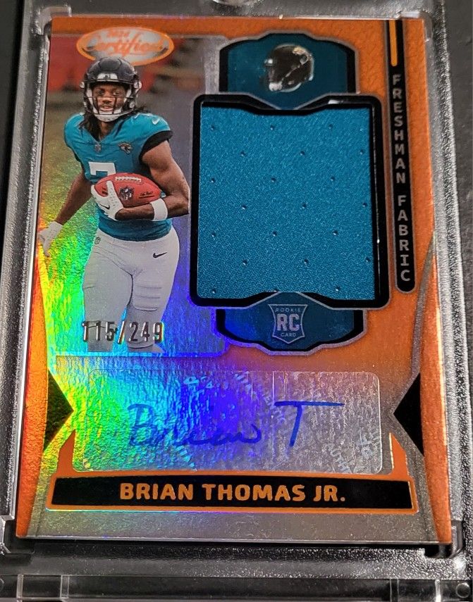 BTJ RC Jaxsonville Jaguars 2024 Certified Freshman Fabrics RPA /249