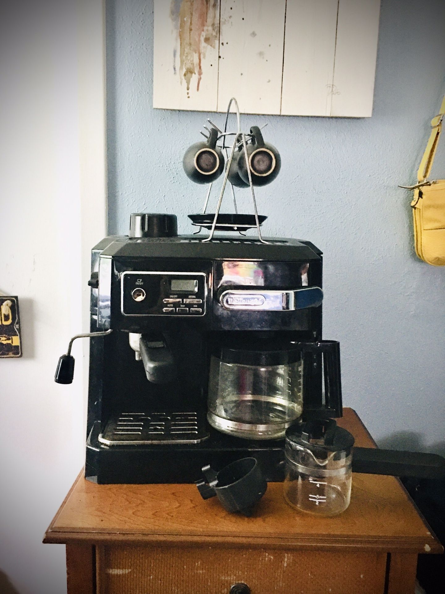 Delonghi espresso and coffee maker