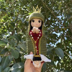 Crochet Virgin of Guadalupe