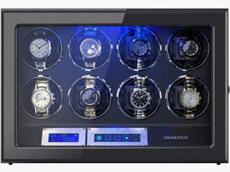 8-Slot Watch Winder Box