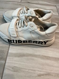 Burberry Ramsey Chunky Sneaker – All White – Men's EUR 43 (US 9.5) – Gently Worn