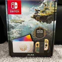 Nintendo Switch OLED – Zelda: Tears of the Kingdom Edition - includes Case